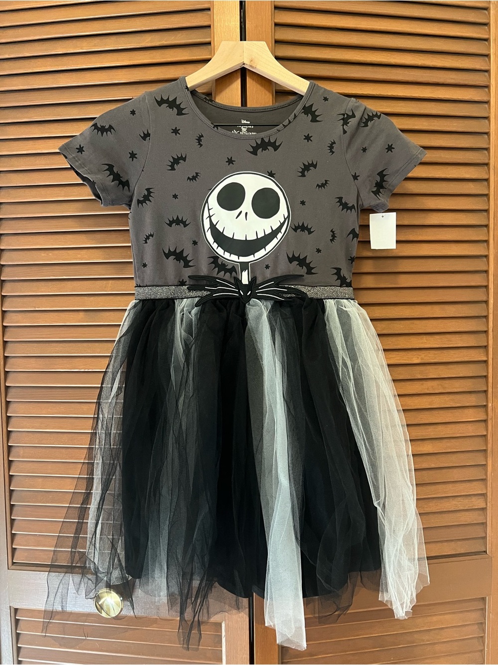 Disney the nightmare before Christmas Jack Skellington Tulle Dress NEW L 10-12